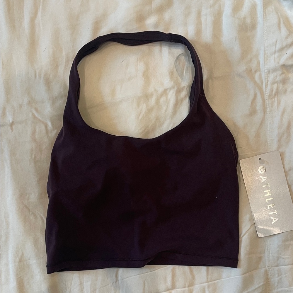 Athleta Dark Purple Sports Bra